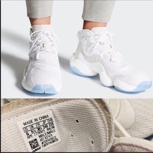 NEW Adidas Crazy BYW shoes US 6 Men’s / 7 Women’s in blue and white